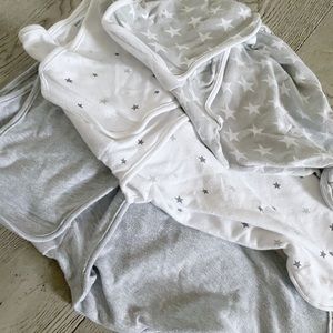 aden + anais® essentials 3-Pack Twinkle Easy Wrap Swaddle